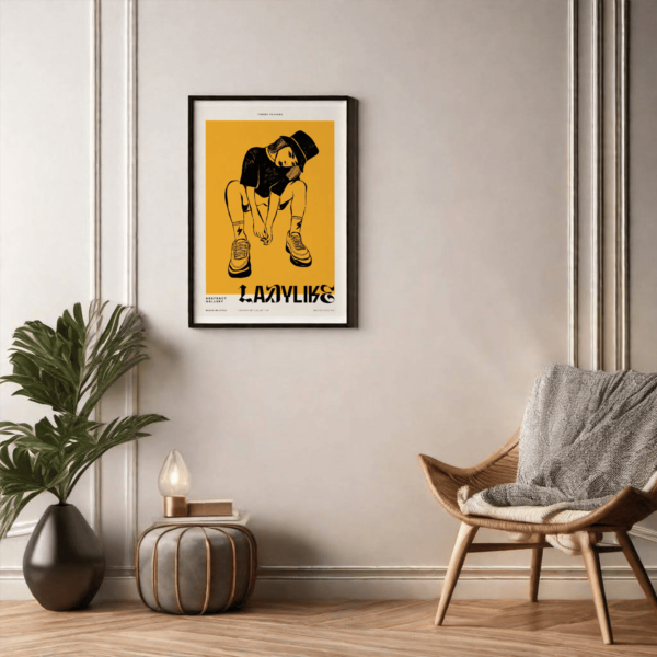 Vintage Flower Wall Frame – Wall Art - Image 5