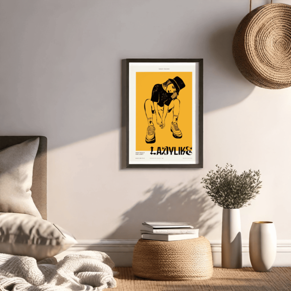 Vintage Flower Wall Frame – Wall Art - Image 4